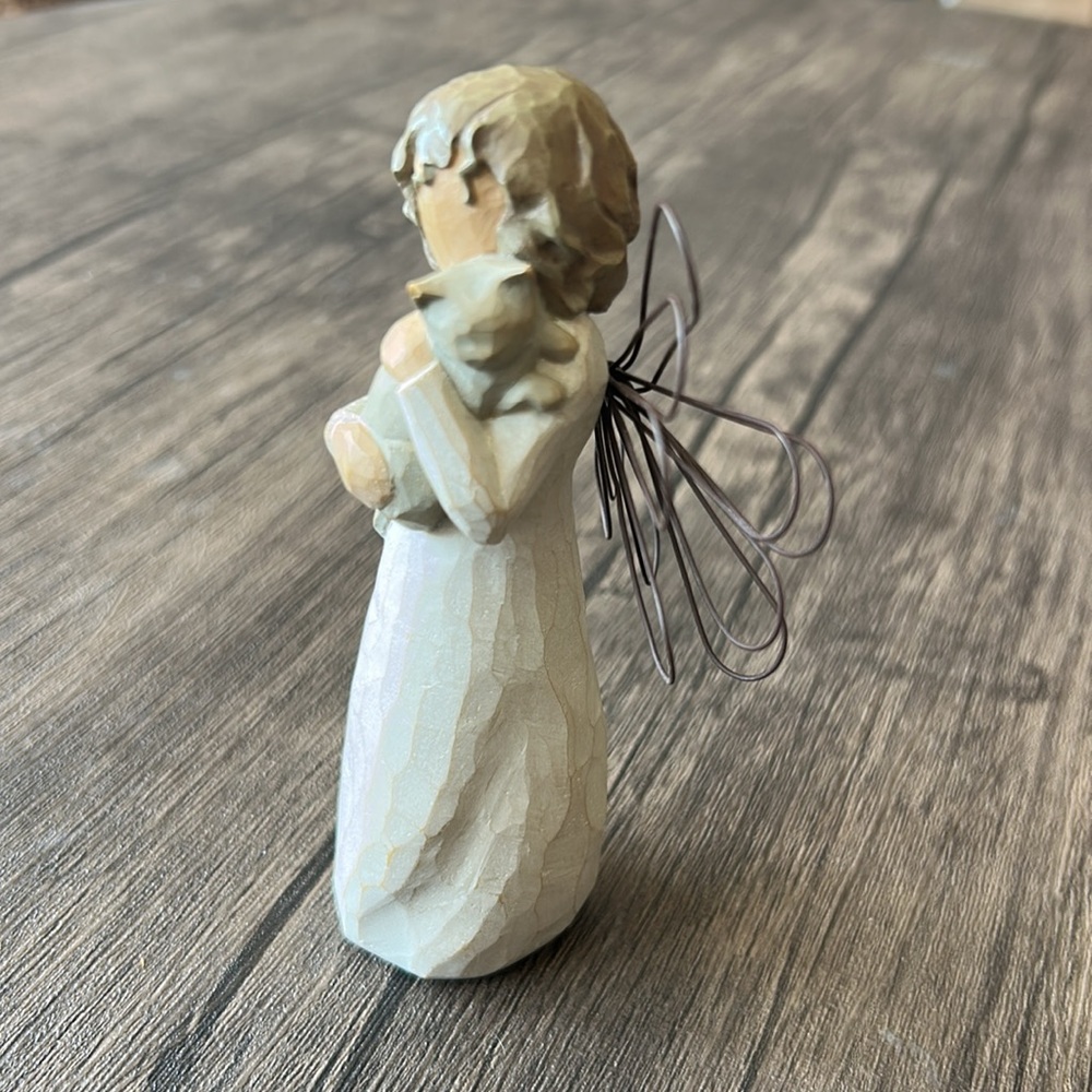 WILLOW TREE “With Affection” 2003 - Angel/ Cat - Picture 2 of 13